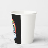 Weihnachtsfeiertag - Unicorn Pappbecher (Links)