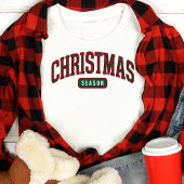 Weihnachtsfeiertag - Varsity Art Feiertag Tri-Blend Shirt