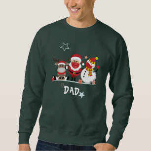 Weihnachtsfeiertag Vater Sweatshirt