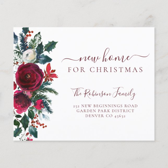 Weihnachtsfeiertag verschieben Ankündigung (Vorderseite)