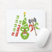 Weihnachtsfeiertag Vikings Walhall Mousepad (Mit Mouse)
