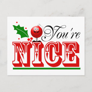 Weihnachtsfeiertag Weihnachten Naughty Nice
