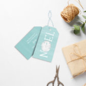 Weihnachtsfeiertag Weihnachten Niedlich Typografie Geschenkanhänger