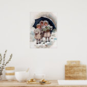 Weihnachtsfeiertag Weihnachten Poster (Küche)