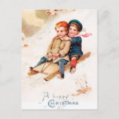 Weihnachtsfeiertag Weihnachten Postkarte (Vorderseite)