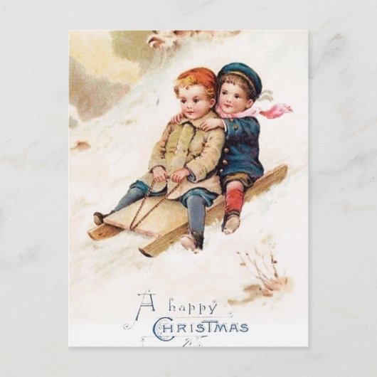 Weihnachtsfeiertag Weihnachten Postkarte (Vorderseite)