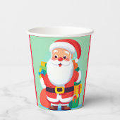 Weihnachtsfeiertag Weihnachten Weihnachtsfeier Pappbecher (Rückseite)