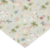 Weihnachtsfeiertag Weihnachten Weihnachtsfest Tischdecke (Schrägansicht)