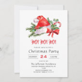 Weihnachtsfeiertag Weihnachts-Party Einladung (Vorderseite)