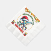 Weihnachtsfeiertag Weihnachtsfeier Serviette (Ecke)