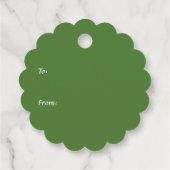 Weihnachtsfeiertag Weihnachtsfeiertag - Tag Geschenkanhänger (Rückseite)