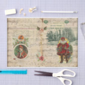 Weihnachtsfeiertag Weihnachtsfeiertag und Musikere Seidenpapier (Handwerk)