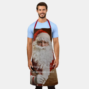 Weihnachtsfeiertag Weihnachtsmann Jolly Persönlich Schürze