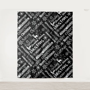 Weihnachtsfeiertag, Weihnachtsmuster Wandteppich