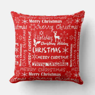 Weihnachtsfeiertag, Weihnachtsmuster, Winter Kissen