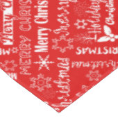 Weihnachtsfeiertag, Weihnachtsmuster, Winter Tischdecke (Schrägansicht)