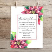 Weihnachtsfeiertag Winter Bridal Dusche Einladung