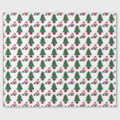 Weihnachtsfeiertag - Wrapping Paper Geschenkpapier (Flach)