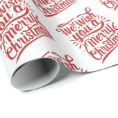 Weihnachtsfeiertag - Zitat Geschenkpapier (Rolleneckpunkt)