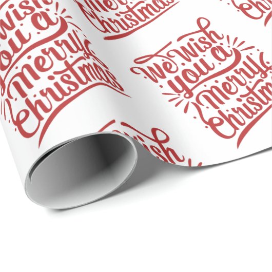 Weihnachtsfeiertag - Zitat Geschenkpapier (Rolleneckpunkt)