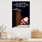 Weihnachtsfeiertag Zuhause im Bürodekor Poster (Küche)