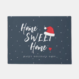Weihnachtsfeiertag Zuhause süß Zuhause custom Fußmatte