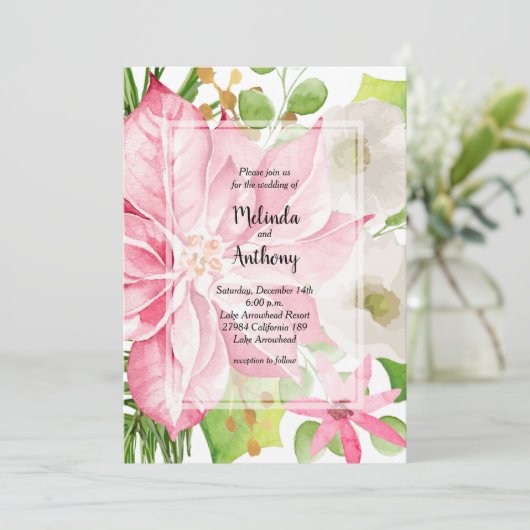 Weihnachtsfeiertage Blumenladen (Stehend Vorderseite)