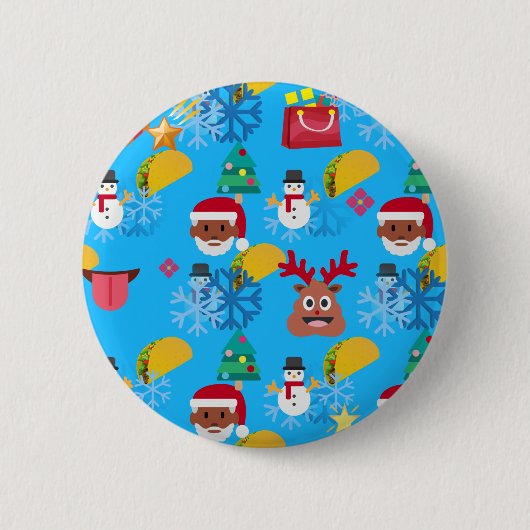 Weihnachtsfeiertage Button (Vorderseite)