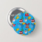 Weihnachtsfeiertage Button (Vorne & Hinten)