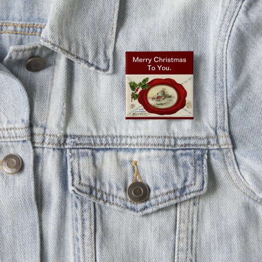 Weihnachtsfeiertage Button-Button Button (Beispiel)