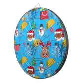 Weihnachtsfeiertage Dartscheibe (Vorderseite rechts)