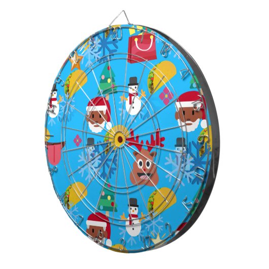 Weihnachtsfeiertage Dartscheibe (Vorderseite rechts)