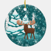 Weihnachtsfeiertage Elche Ornament (Hinten)