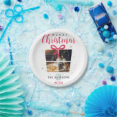 Weihnachtsfeiertage, elegantes, individuelles Part Pappteller (Party)