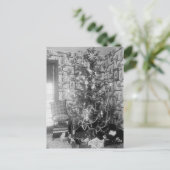 Weihnachtsfeiertage Erinnerungen Feiertagspostkarte (Stehend Vorderseite)