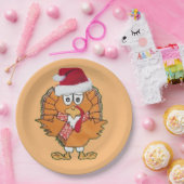 Weihnachtsfeiertage Erntedank Truthahn Pappteller (Party)