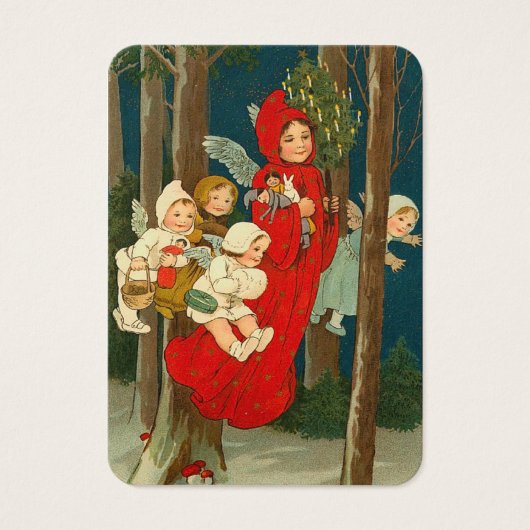 Weihnachtsfeiertage Feen Geschenktasten (Vorderseite)