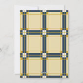 Weihnachtsfeiertage Feiertagskarte (Rückseite)