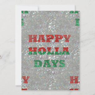 Weihnachtsfeiertage Feiertagskarte