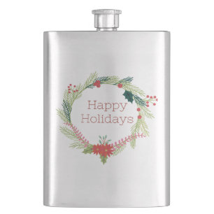 Weihnachtsfeiertage Flachmann