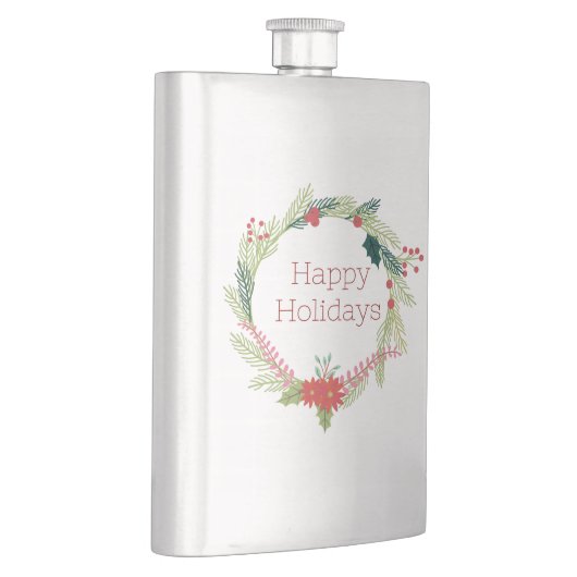 Weihnachtsfeiertage Flachmann (Rechts)