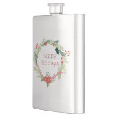 Weihnachtsfeiertage Flachmann (Links)