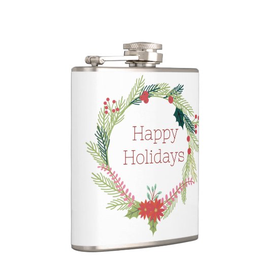 Weihnachtsfeiertage Flachmann (Rechts)