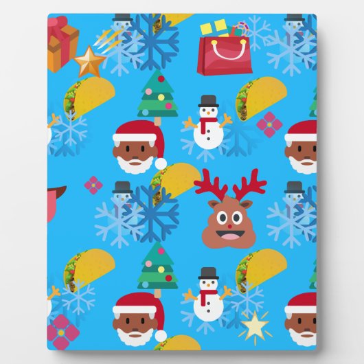 Weihnachtsfeiertage Fotoplatte (Vorderseite)