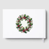 Weihnachtsfeiertage Gästebuch (Rückseite)