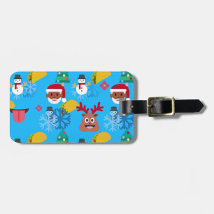 Weihnachtsfeiertage Gepäckanhänger
