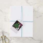 Weihnachtsfeiertage Geschenkanhänger (Mit Garn)