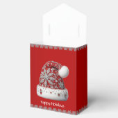 Weihnachtsfeiertage Geschenkboxen in Roter Weihnac Geschenkschachtel (Geöffnet)