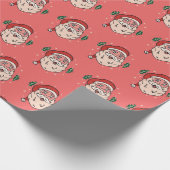 Weihnachtsfeiertage Geschenkpapier (Ecke)