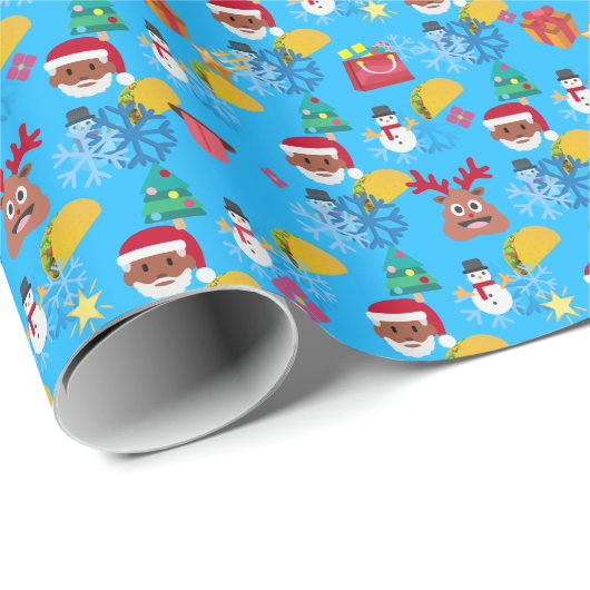 Weihnachtsfeiertage Geschenkpapier (Rolleneckpunkt)